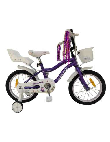 Bicicleta 16" makani aurora purpura Kikka Boo