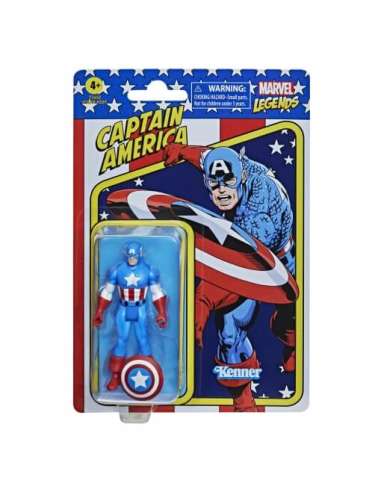 Figura del Capitán América de 9.5 cm Hasbro