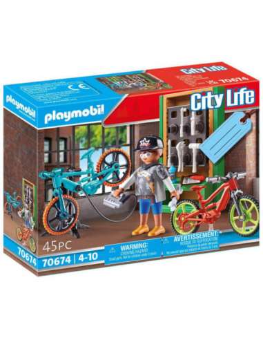 Set de regalo taller de E-bicicletas 70674 Playmobil