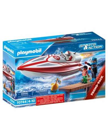 Speedboat racer 70744 Playmobil