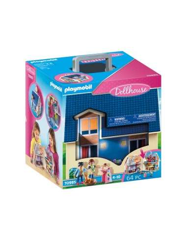 Casa de muñecas maletín 70985 Playmobil