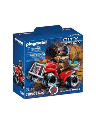Bomberos - Speed quad 71090 Playmobil