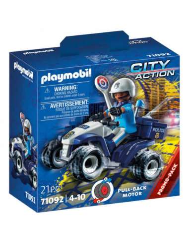 Policía - Speed quad 71092 Playmobil