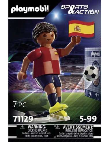 Jugador de fútbol - España 71129 Playmobil