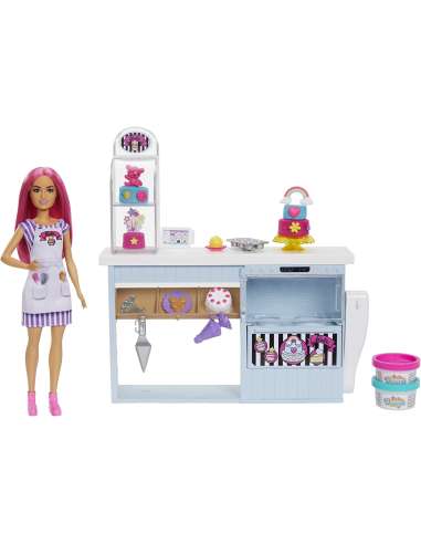Muñeca Barbie y su pasteleria Mattel