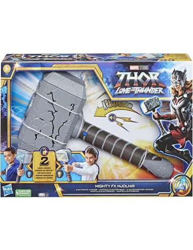 Martillo eléctronico Thor Mjolnir Mighty FX Hasbro