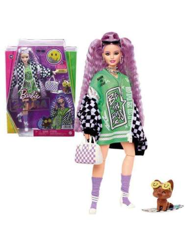 Barbie fashionista extra chaqueta de carreras Mattel