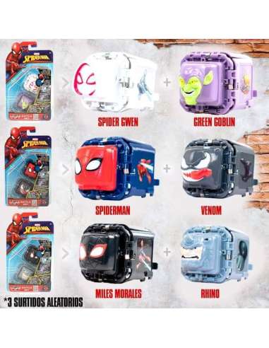 Cubo de combate Spiderman Modelos surtidos