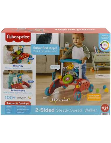 Andador Steady Speed con 2 lados Fisher Price