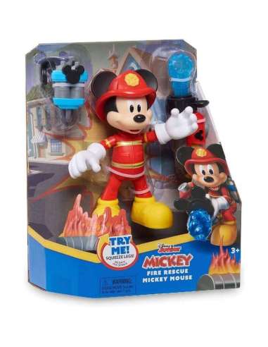 Figura de bombero Mickey 15cm Famosa