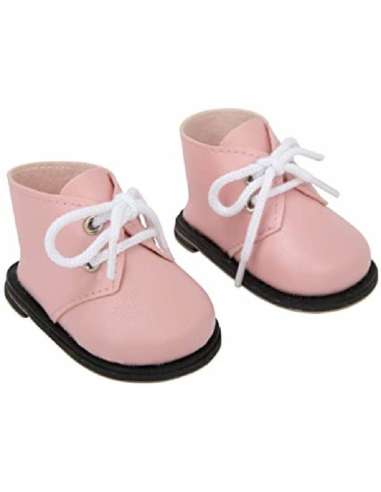 Set de botas rosa para muñecos de 45cm Arias