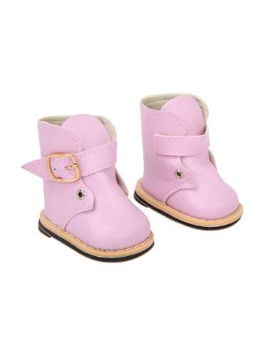 Set de botas en rosa para muñecos de 45cm Arias