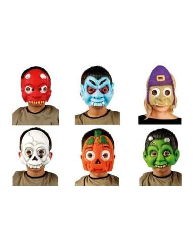 Máscaras infantiles surtidas Halloween 