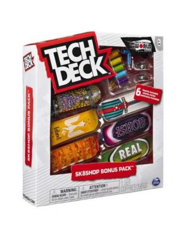Pack tech deck skate shop bonus