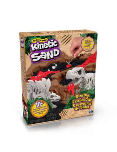 Kinetic sand dino playset