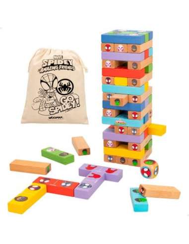 Juego torre de bloques + domino Spidey Color Baby