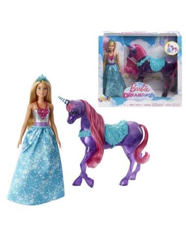 Barbie Princesa y su unicornio Mattel