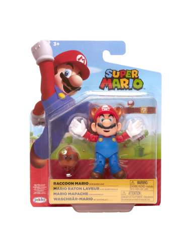 Figura Super Mario Mapache 10 cm 