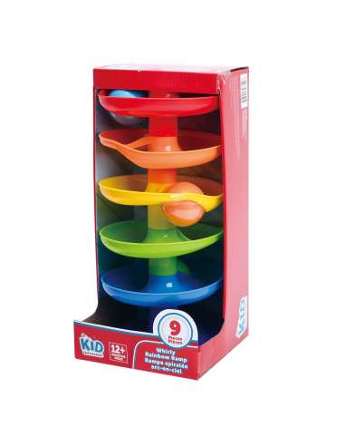 Torre bolas de colores Whirly Rainbow ramp