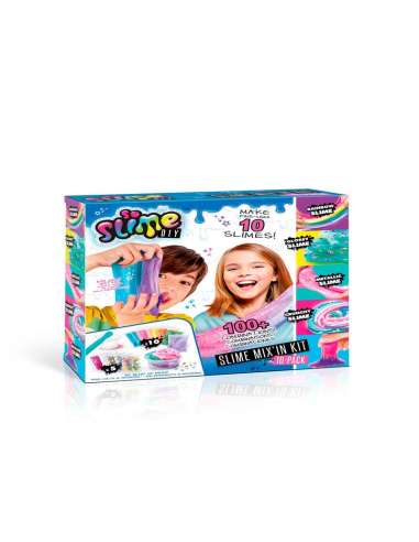 Slime mix in kit 10 pack Canal Toys
