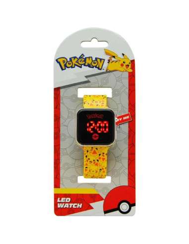 Reloj Led Pikachu 