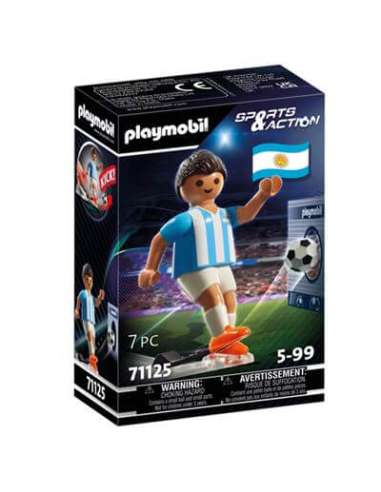 Jugador de fútbol Argentina 71125 Playmobil