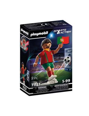 Jugador de fútbol - Portugal 71127 Playmobil