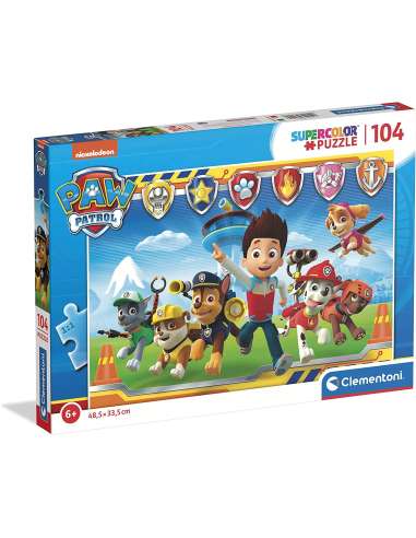 Puzzle 104 piezas Patrulla Canina