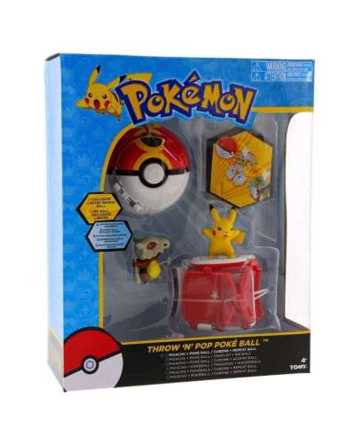 Juego de duelo Pokemon Throw and pop Pokeball