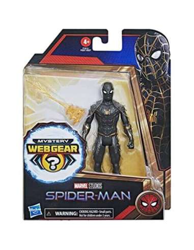 Figura Spiderman Webgear Spiderman Black