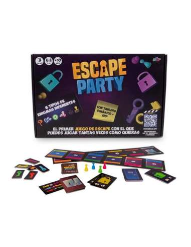 Escape Party 6 enigmas famosa