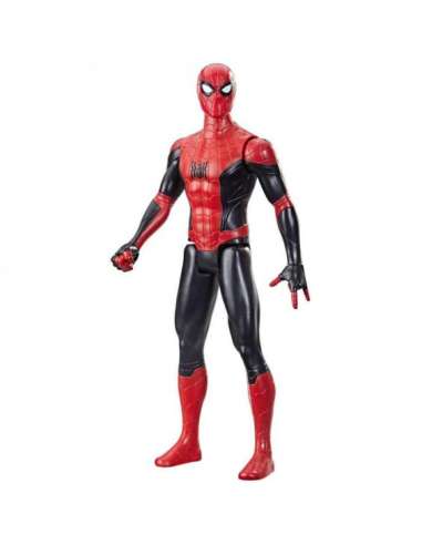 Titan hero Spiderman rojo/negro 30cm Hasbro