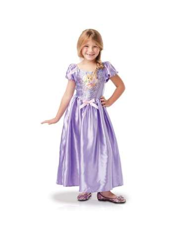 Disfraz Princesa Rapunzel  talla 7 a 8 años