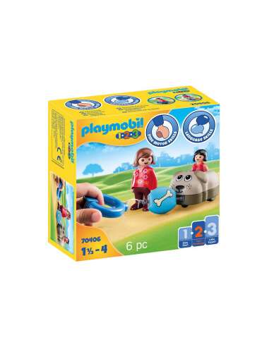 Playmobil 1.2.3 Mi Perro