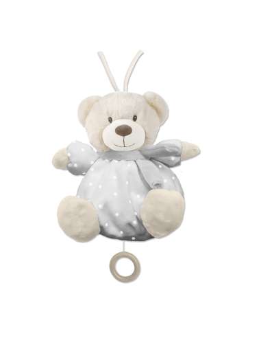 Peluche Musical Mod Osito Gris INTERBABY