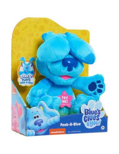Peek-A-Boo Plush Blue interactivo