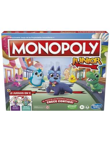 Monopoly Junior - 2 Juegos en 1 Hasbro