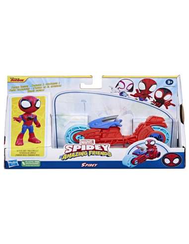 Spidey And His Amazing Friends Spidey y Motocicleta