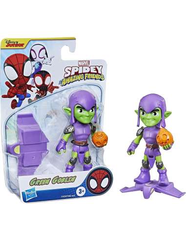spiderman and his amazing friends green goblin figure