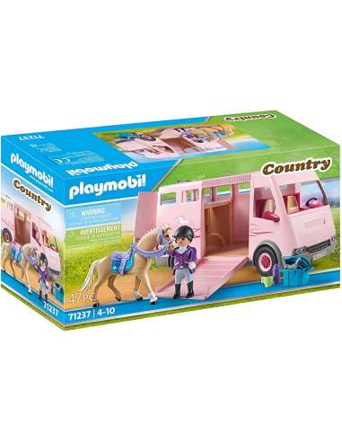 Transporte de caballo PLAYMOBIL