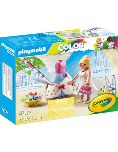 PLAYMOBIL Color: Diseñadora de Moda PLAYMOBIL