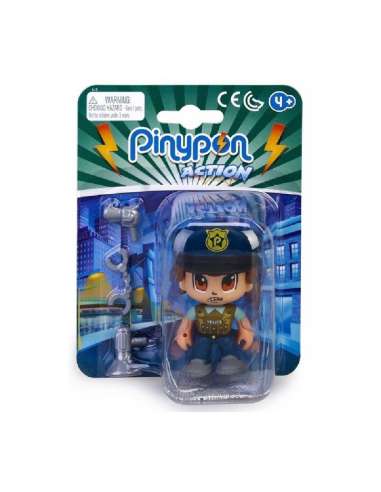 Pinypon Action Figure - Police Squad Bos