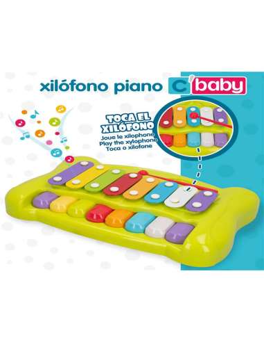 XILOFONO PIANO COLOR BABY