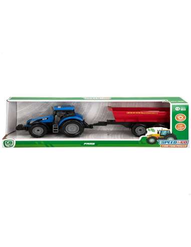 Speed & Go Tractor con remolque color baby