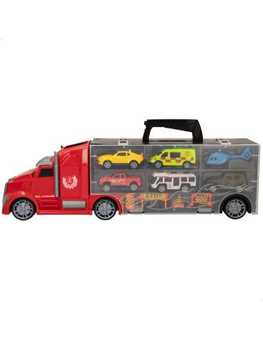 CAMION SPEED&GO PORTACOCHES 6 VEHICULOS