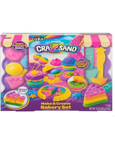 ARENA MAGICA CRA Z SAND SET pasteleria panaderia arena magica color baby