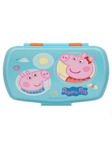 SANDWICHERA FUN PLASTICO PEPPA PIG COLORBABY