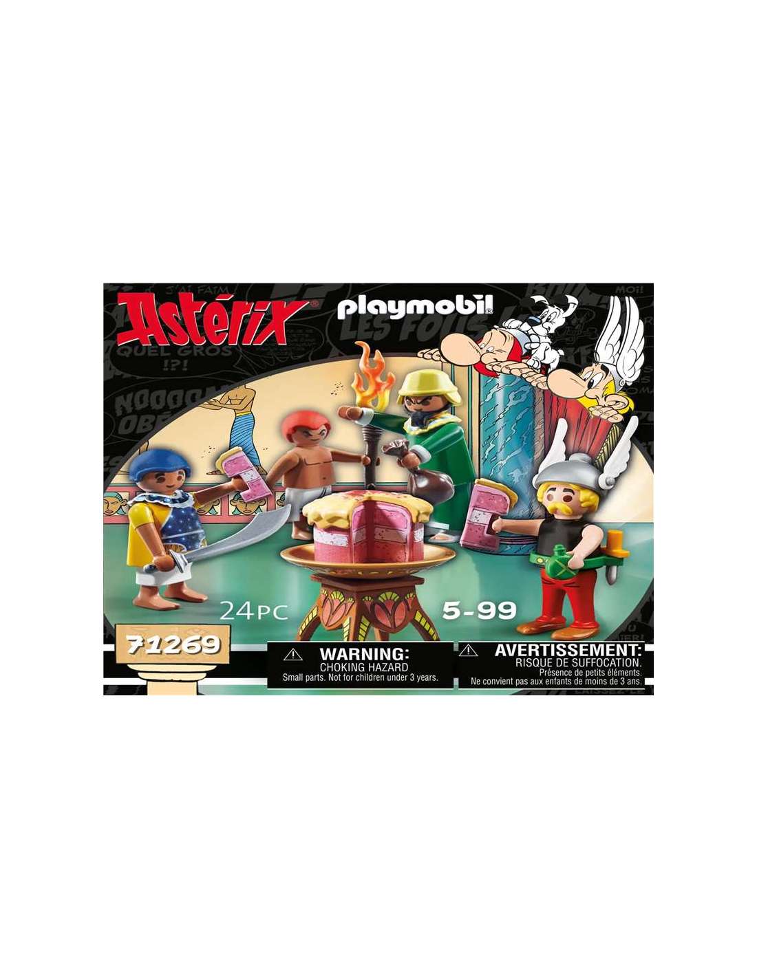 Playmobil asterix: paletabis y la tarta envenenada