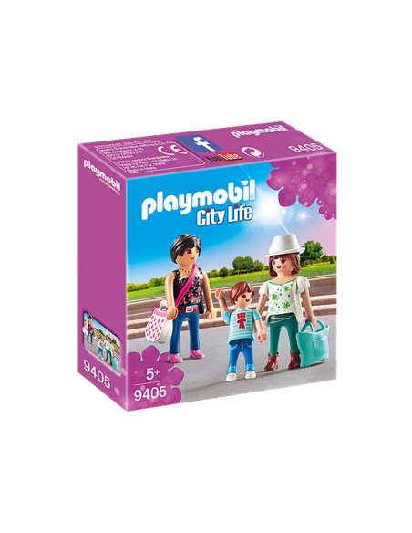 Playmobil - Chicos con moto de carreras - 70380