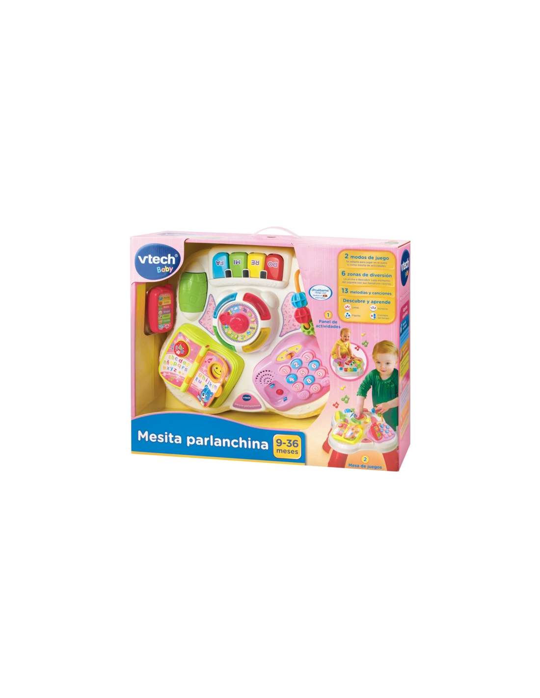 Mesa de actividades Mesita parlanchina 2 en 1 VTech Baby